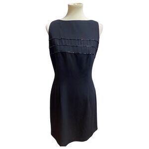 CDC Black Dress with Light Beading